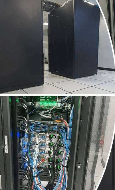 Dos DataCenters en la región, servicio de Hosting y Colocation